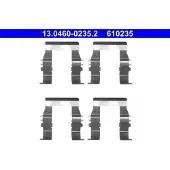 Ate Zubehörsatz, Scheibenbremsbelag 13046002352 für MITSUBISHI