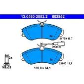 Ate Bremsbelagsatz, Scheibenbremse 13046028522 für PEUGEOT CITROËN FIAT