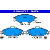 Ate Bremsbelagsatz, Scheibenbremse 13046058002 für TOYOTA