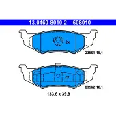 Ate Bremsbelagsatz, Scheibenbremse 13046080102 für CHRYSLER