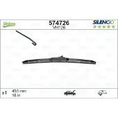 Valeo Wischblatt 450 mm Hybridwischblatt mit Spoiler für u.a. OPEL INSIGNIA