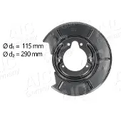 AIC Spritzblech, Bremsscheibe 56247 Hinterachse rechts für BMW