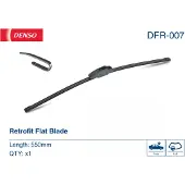 Denso Flat Scheibenwischer für OPEL Meriva A (X03) Rahmenlos 550mm