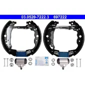 Ate Bremsbackensatz 03052072223 für MERCEDES-BENZ DACIA