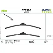 Valeo Silencio Flachblätter Scheibenwischer VF996 650 + 475 mm 2 Stück