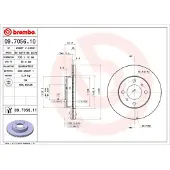 Brembo Bremsscheibe 09.7056.11
