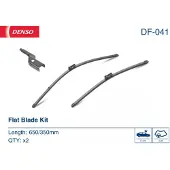 Denso Flat Scheibenwischer Vorne für OPEL Mokka / Mokka X (J13) Rahmenlos