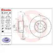 Brembo Bremsscheibe 08514120 302mm 12mm für BMW