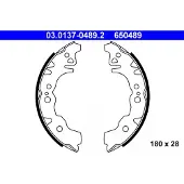 Ate Bremsbackensatz 03013704892 für DAIHATSU