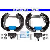 Ate Bremsbackensatz 03052066193