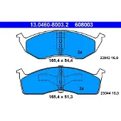 Ate Bremsbelagsatz, Scheibenbremse 13046080032 für CHRYSLER