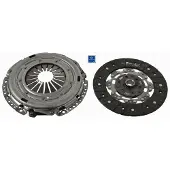 SACHS Kupplung Kupplungskit Kupplungssatz für Golf 4 1,8T 2,3 V5 2,8 V6 4Motion