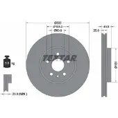 Textar Bremsscheibe 92243303 vorne, belüftet, 1 Stück