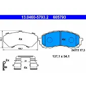 Ate Bremsbelagsatz, Scheibenbremse 13046057932 für SUBARU