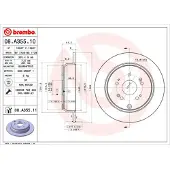 Brembo Bremsscheibe 08a35511 305mm 9mm für HONDA ACURA (DONGFENG)