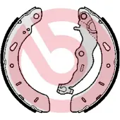 Brembo Bremsbackensatz s24551 für FORD