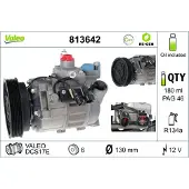 Valeo 813642 DCS17E Klimaanlage Klimakompressor PAG 46 R134a für VOLVO XC90 I (275)