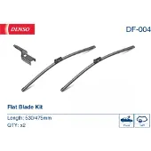 Denso Flat Scheibenwischer Vorne für VW POLO (9N) Rahmenlos