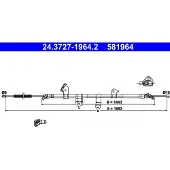 Ate Seilzug, Feststellbremse 24372719642 für TOYOTA