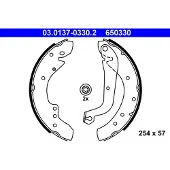 Ate Bremsbackensatz 03013703302 für PEUGEOT VAUXHALL FIAT CITROËN RENAULT