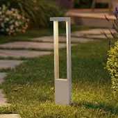 LINDBY LED-Wegeleuchte Lonete, weiß, Höhe 65 cm, IP65