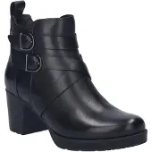 Josef seibel Stiefelette "Gloria 08, schwarz", Damen, Gr. 38, schwarz, Obermaterial: 100% Rindsleder Leather cow., Schuhe Stiefelette