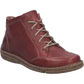 Josef seibel Stiefelette "Neele 01, bordeaux", Damen, Gr. 43, rot (bordeaux), Obermaterial: 100% Rindsleder Leather cow., Schuhe Stiefelette