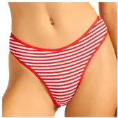 Seafolly - Clubhouse High Leg Pant - Bikini-Bottom Gr 34 rot/rosa