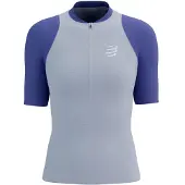 Compressport - Women's Trail Racing Postural S/S Top - Laufshirt Gr L grau