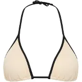Seafolly - Women's Beach Bound Slide Tri - Bikini-Top Gr 34 schwarz
