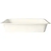 Papstar Starpak Mikrowellenschalen, PP ungeteilt 1330 ml 4,9 cm x 22,7 cm x 17,8 cm weiß 500 Stück
