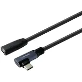 VivoLink PROUSBCMF1A, 1 m, USB C, USB C, USB 3.2 Gen 2 (3.1 Gen 2), Schwarz