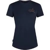 Icebreaker - Leichtes T-Shirt für Wanderungen aus Merinowolle &ndash; Damen / Frau &ndash; W Merino Blend 125 Cool-Lite Sphere SS Tee Acrss the Pks