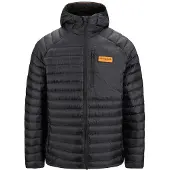 Ajungilak - Hardangerfjord Hooded Insulated Jacket - Daunenjacke Gr XL grau/schwarz