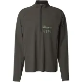 Halo - Air Half Zip Shirt - Longsleeve Gr L schwarz