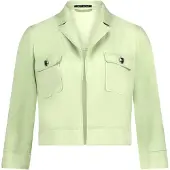 Betty Barclay Jackenblazer "Blazer-Jacke mit 3/4 Arm", Damen, Gr. 36, grün (foam grün), Obermaterial: 92% Polyester PES. 8% Elasthan EL., Blazer Jackenblazer