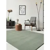 The Carpet Teppich "kuschelig & Super Soft, Anti-Rutsch Unterseite," rechteckig 16 mm Höhe Waschbar bis 30 Grad, Felloptik, Wohnzimmer Teppich, Kundenliebling