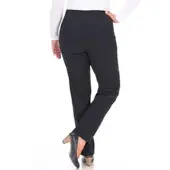 Kjbrand Schlupfhose "SUSIE Bengaline", Damen, Gr. 44 (22), K-Gr, blau (marine), Web, Obermaterial: 80% Viskose, 17% Polyamid, 3% Elasthan, gerade lang, Hosen Schlupfhose, Sommerhose mit Schlupfbund