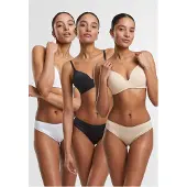 Urban Classics Panty "Ladies Bonded Brazilian 3-Pack"