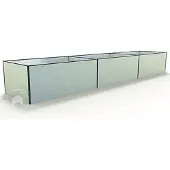 GFP 579 x 150 x 77 cm Hochbeet, Aluminium eloxiert - (GFPV00479)
