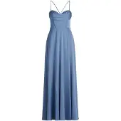 Vera Mont Abendkleid mit Wasserfallausschnitt in Smoky Lavender | Gr.: 42
