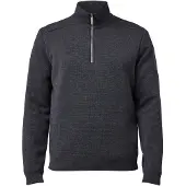 Ivanhoe - Ruben Half Zip Windbreaker - Merinopullover Gr 3XL grau