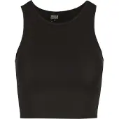 Urban Classics Glitter Cropped Ärmelloses Oberteil
