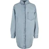 Urban Classics Oversized Langärmliges Kurzes Kleid