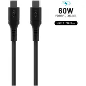FIXED FIXDLS-CC12-BK, 1,2 m, USB C, USB C, USB 2.0, 4,8 Gbit/s, Schwarz