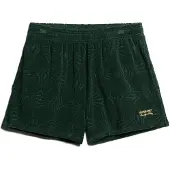 Superdry für Damen. W7110459A Country Club Lockenstrickshorts grün (38), Lässig, Baumwolle