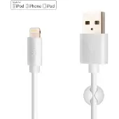 FIXED FIXD-UL2M-WH, 2 m, Lightning, USB C, Männlich, Männlich, Weiß