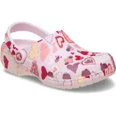 Crocs Clog "Classic Vday Clog" Sommerschuh, Strandschuh, Hausschuh mit Fersenriemen