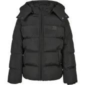 Urban Classics Winterjacke "Herren Boys Hooded Puffer Jacket" 1 Stk. tlg. mit Kapuze
