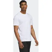 Adidas T-Shirt PERFORMANCE "UNIFARBENES", Herren, Gr. XXL, weiß, Obermaterial: 100% Baumwolle, Shirts T-Shirt